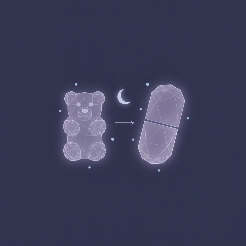Sleep Supplement Gummies: Do They Work as Well as Capsules?